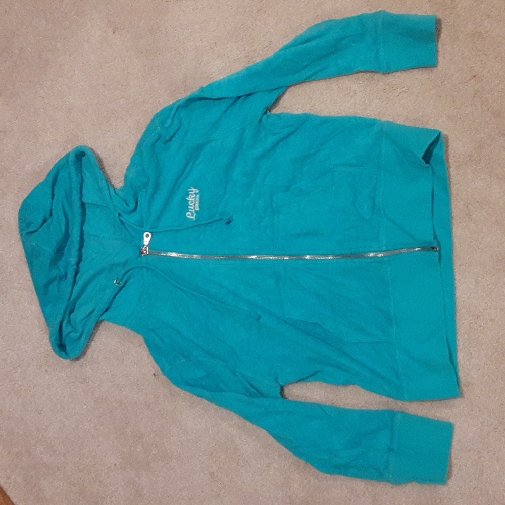 Lucky brand zip up hoodie